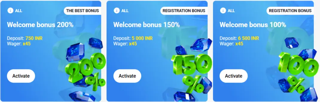 Slottica bonus offers